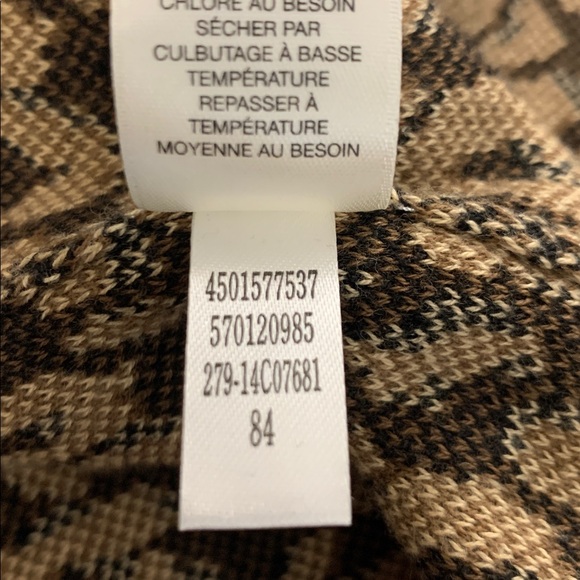 Chicks Mixed Animal Print Long Cardigan Sz 1 - Picture 11 of 12